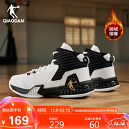 喬丹男鞋籃球鞋高幫皮面秋冬加絨保暖減震耐磨運動(dòng)鞋