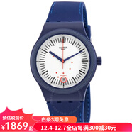 斯沃琪（Swatch）絕絕紫System51男女通用手表42mm紫色硅膠機械表SUTN401奢侈品 pic 0S