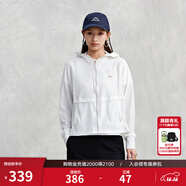 卡帕（Kappa）開(kāi)身帽衫2025新款女夏涼感休閑防曬衣長(cháng)袖外套 K0E42MK43 韓國白-012 XL