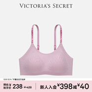 維多利亞的秘密 楊冪田曦薇同款 薄款內衣果凍條反重力無(wú)痕文胸PRO微聚攏MAX 85S0香芋粉-Logo蕾絲 11244757 M ：PRO雙排扣（75C/75D/80A/80B