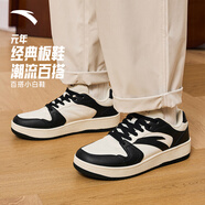 安踏元年2.0丨板鞋男厚底學(xué)生小白鞋情侶復古潮流增高運動(dòng)鞋休閑鞋