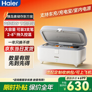 海爾【旅行款】雙子冰盒胰島素冷藏盒便攜大容量戶(hù)外家居用品車(chē)載冰箱