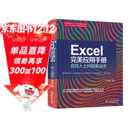 Excel 完美應用手冊——高效人士問(wèn)題解決術(shù) 辦公應用從入門(mén)到精通新版excel教材教程書(shū)籍函數與公式wps office教程excel表格制作財務(wù)管理人力資源