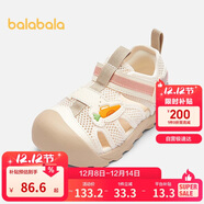 巴拉巴拉寶寶機能鞋嬰兒鞋子卡通2025夏季溯溪鞋208225145220