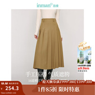 茵曼（INMAN）毛衣女蝴蝶結針織開(kāi)衫2025年冬季新款紅裝荷葉袖氣質(zhì)外套 卡其色-半身裙 18438095 常規 S