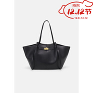 夏芒輕便大容量新年年新款蝙蝠形高街手提包歐美風(fēng)潮流單肩斜跨包包女 25089#黑色 32cm*16cm*29cm