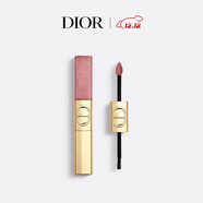 迪奧DIOR【圣誕限定】烈艷藍金雙效亮閃唇釉 220口紅化妝品生日禮物女