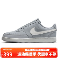 耐克NIKE男子休閑鞋COURT VISION LOW 運動(dòng)鞋HV8139-002灰白42.5