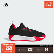 adidas Initiation緩震回彈防滑團隊款實(shí)戰籃球鞋男阿迪達斯官方   黑色/白色/純寶石紅(推薦選大半碼)   44