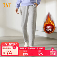 361°運動(dòng)褲子女秋冬季跑步寬松加絨休閑褲直筒長(cháng)褲衛褲662444701D