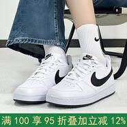 耐克（NIKE）女鞋COURT低幫板鞋2025秋冬季新款透氣經(jīng)典休閑鞋運動(dòng)鞋小白鞋 白色黑DV5456-104 37.5