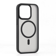 堅果殼殼（JGKK）適用iPhone17Promax手機殼16帶拍照按鍵膚感磁吸保護殼AI按鍵新款 2.0膚感磁吸-Ai按鍵黑色 iPhone16Pro