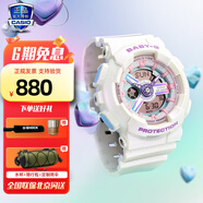 卡西歐（CASIO）【圣誕節禮物】手表女G-SHOCK和BABY-G系列運動(dòng)石英表送女生 BA-110FH-7A白敬亭聯(lián)名原型款