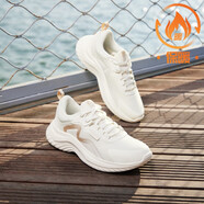 361°運動(dòng)鞋女秋冬季保暖網(wǎng)布輕便減震通勤休閑跑步鞋子女682232210-6