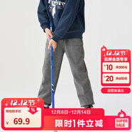 巴拉巴拉童裝兒童褲子男童女童加絨長(cháng)褲冬保暖運動(dòng)休閑束腳褲208424108217