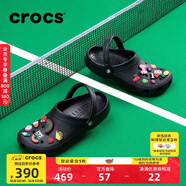 CROCS卡駱馳檀健次同款經(jīng)典洞洞鞋男沙灘鞋戶(hù)外沙灘包頭拖鞋女鞋|10001 黑色-001 41 /42(260mm)