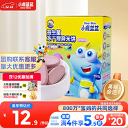 小鹿藍藍益生菌凍干溶溶米餅藍莓味 寶寶兒童零食 吸口水米餅餅干20g