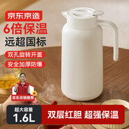 京東京造保溫壺【長(cháng)效續航】家用大容量熱水瓶玻璃暖水瓶壺宿舍辦公1.6L