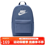 耐克NIKE男女通款雙肩包背包HERITAGE休閑包DC4244-499藍