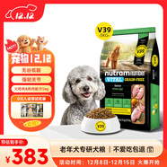 紐頓 V39老年犬糧美國進(jìn)口通用雞肉&火雞肉狗糧5kg