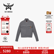 MCM【2件8折 正品保證】 COLLECTION男女同款針織開(kāi)衫 優(yōu)雅灰 XS