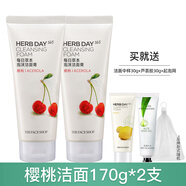 菲詩(shī)小鋪（THE FACE SHOP）氨基酸洗面奶女士蘆薈檸檬泡沫洗面乳膏男官方 3399g
