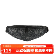 耐克（NIKE）男女腰包 單肩包斜挎包胸包休閑包HJ8365-289 黑灰