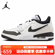Jordan男休閑鞋喬丹AJ312熊貓配色 LEGACY 312運動(dòng)鞋HV1811-101黑白44