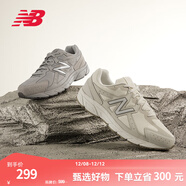 NEW BALANCE NB 官方休閑鞋女鞋休閑復古低幫奶油白色潮鞋運動(dòng)鞋480系列 奶油色 W480ST5 37 (腳長(cháng)23.5cm)