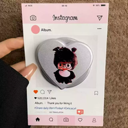 山頭林村蒙奇奇適用MagSafe手機殼氣囊磁吸懶人支架伸縮吸附通用強磁支架 4