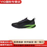 迪桑特（DESCENTE）時(shí)尚百搭減震低幫跑步鞋男款黑色 黑色 44