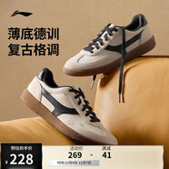 李寧云川2丨休閑鞋板鞋男子2025新款低幫舒適經(jīng)典休閑鞋AGCV337
