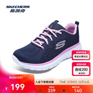 斯凱奇男女鞋跑步鞋旅游鞋透氣運動(dòng)媽媽舒適健步鞋12615