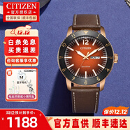 西鐵城男表光動(dòng)能手表不銹鋼表帶運動(dòng)休閑男士腕表生日禮物送男友 AW0079-13XB 光動(dòng)能+夜光指針