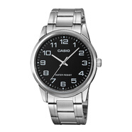 卡西歐（CASIO）手表男正品石英表簡(jiǎn)約大氣指針男表【情人節禮物】 MTP-V001D-1B