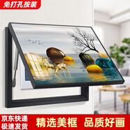 柳鶯花燕免打孔電表箱裝飾畫(huà)現代簡(jiǎn)約客廳餐廳掛畫(huà)電閘箱配電箱遮擋壁畫(huà) 福祿雙至 55X45遮擋45X35 液壓款