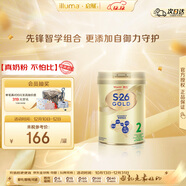 惠氏（Wyeth）港版金裝 嬰幼兒奶粉 HMO+腦磷脂群 2段 6-12個(gè)月 850g 原裝進(jìn)口