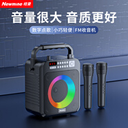 紐曼（Newmine）K522藍牙音響家用室內實(shí)用手提k歌音箱戶(hù)外便攜式大音量hifi音質(zhì)長(cháng)續航音樂(lè )播放器無(wú)線(xiàn)雙麥克風(fēng)