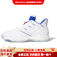 阿迪達斯（adidas）TmacMillennium2防滑透氣輕便低幫籃球鞋男款白藍 44.5
