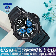 卡西歐（CASIO） 男表女表卡西歐手表男女情侶表學(xué)生時(shí)尚運動(dòng)表太陽(yáng)能雙顯電子表 MCW-100H-1A2VDF多啦A夢(mèng)