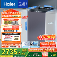 海爾（Haier）【小紅花套系】云溪波輪洗衣機全自動(dòng)家用 10公斤后控  家電國家補貼 雙動(dòng)力防纏繞MS100-BZ568H