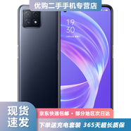 oppo A72 二手手機 5G雙模手機 全面屏超薄90Hz 大內存4000毫安電量全網(wǎng)通二手95新  簡(jiǎn)單黑  4G+128G（全網(wǎng)5G)