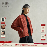 日著(zhù)（rizhuo）日著(zhù)原創(chuàng  )設計女裝2025秋新款城市輕戶(hù)外棒球服飛行員夾克短外套 俠紅 S