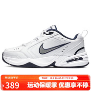 耐克NIKE男秋冬老爹鞋AIR MONARCH IV 運動(dòng)訓練鞋415445-102白藍44.5