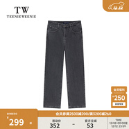 Teenie Weenie小熊男裝簡(jiǎn)約牛仔褲直筒寬松秋冬休閑潮流美式 淺灰色 2XL 185