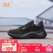 361°運動(dòng)鞋女秋冬季保暖防潑水革面減震通勤慢跑步鞋子女682232233-3