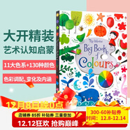 Usborne出品 顏色的奧秘 孩子的色彩啟蒙全書(shū) 英文原版繪本 Big Book of Colours 孩子的色彩啟蒙全書(shū) 藝術(shù)啟蒙 色彩認知大書(shū)