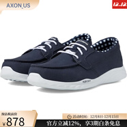 斯凱奇女鞋休閑鞋On-The-Go Ideal秋冬透氣運動(dòng)鞋休閑一腳蹬懶人健步鞋 Navy藍色 36 碼