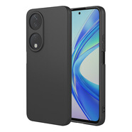 適用華為P40膚感液態(tài)硅膠Pura 70 手機殼華為P Smart 2019 黑色(膚感液態(tài)硅膠殼) 華為P8lite-2017