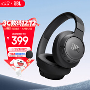 JBL TUNE 720BT 頭戴式耳機 無(wú)線(xiàn)藍牙音樂(lè )耳機 有線(xiàn)電腦筆記本游戲辦公 男生禮物 深空黑